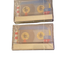 Memorex Clear Cassette Tapes - DBS 90 Minute Blank Media